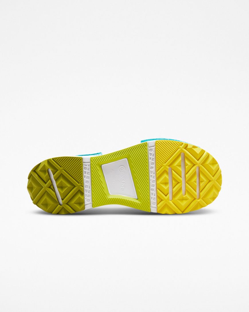 Women's Converse Run Star Legacy CX Mi Gente, Mi Alegria High Top Shoes Beige / Lemon / Light Turquoise | AU 68C04R